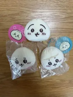 ちいかわ飯店　肉まんになっちゃった！マスコット　ハチワレ　うさぎ　ちいかわ