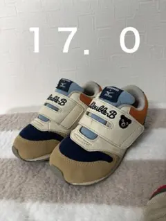 ミキハウス ダブルビー ミズノスニーカー17.0