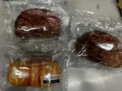 Happyくじ セブンイレブン C賞 パンポーチ バタースコッチ お好み焼きパン