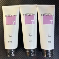 新品未使用　ナンバースリースタイルミースーパーハードジェル150g 3本セット