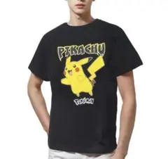 【新品】ポケットモンスター 半袖Tシャツ ピカチュウ ポケモン M 黒のサムネイル