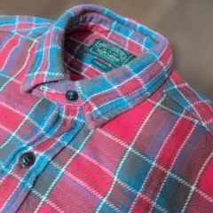 Ralph Lauren ポロカントリー ネルシャツ 赤青チェック M