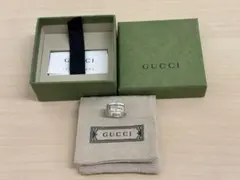 激安 新品 GUCClグッチ Gロゴ サイズ9号 指輪 リング シルバー925