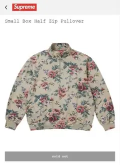 Supreme Small Box Half Zip Pullover 花柄 Supreme Small Box Half Zip Pullover - メルカリ