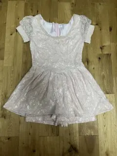 ゆ*な様 Dazzlin' Fashion 薄いピンク ミニワンピース