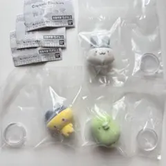たまごっち　カプセルフロッキーズ　まめっち　みみっち　くちぱっち　ガチャガチャ