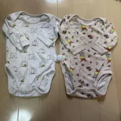 UNIQLO ベビー ボディスーツ 70cm 2枚セット ミッフィー