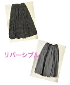 テチチ リバーシブル ロングスカートのサムネイル