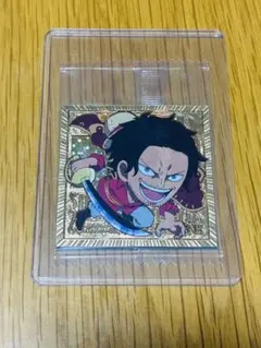【未開封】ワンピース シール ウエハースlog12　ロジャー　パラレル