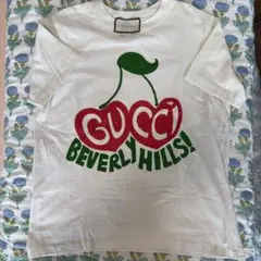 大人気!! 美品 GUCCI Beverly Hills チェリー Tシャツ　Lのサムネイル