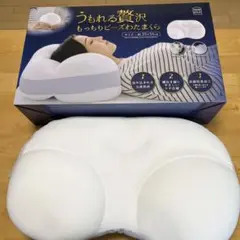うもれる贅沢もっちりビーズわたまくら35×55cm