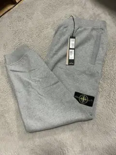 STONE ISLAND グレー スウェットパンツ