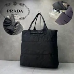 PRADA ボンバー プラダ ショルダーバッグ トートバッグ 黒 VS0159のサムネイル