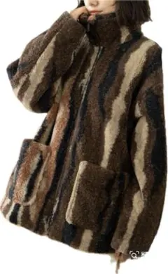 未使用 niko and... ミックスボア ZIPジャケット