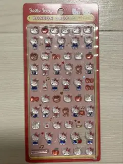 【当日発送】サンリオ ボンボンドロップシール ミニ mini キティ 赤