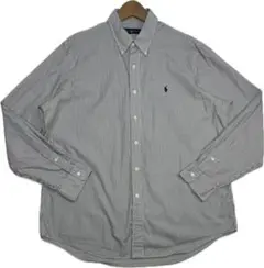 テ*き様 【POLO RALPH LAUREN ラルフローレン　ストライプ長袖B