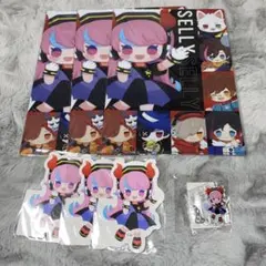 Crazy Raccoon Selly ファイル ステッカー アクリルスタンド