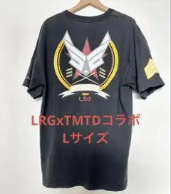 【激レア・コラボ】LRG × TMTD バックプリント Lサイズ 黒フェード