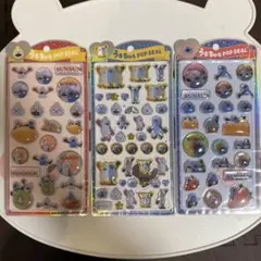 Sunsun スンスン うるちゅるポップシール 3種類セット