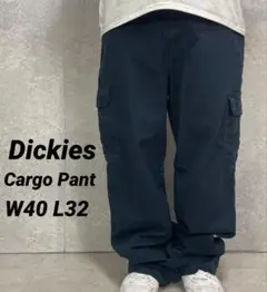 ディッキーズ　カーゴパンツ　チノパン　ネイビー　　ビックサイズ　W40 L32