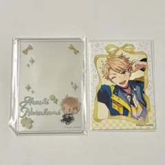 あんスタ 鳴上嵐 ミニブロマイド&硬質カードケースコレクション