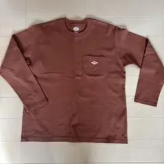 DANTON ブラウン 長袖Tシャツ