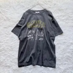 WEGO F ピグメント加工グラフィックプリントTシャツ ビッグシルエット 綿