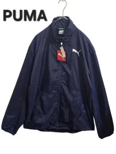【新品タグ付】PUMA ウインドブレーカー L ネイビー 裏メッシュ 撥水 軽量