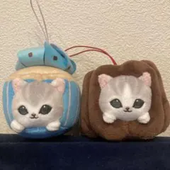 モフサンド　スイーツにゃん　マスコット　2体