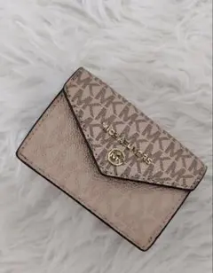 Michael Kors 三つ折り財布 ベージュ