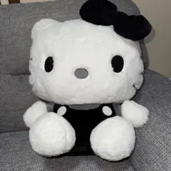 ハローキティ モノクロドール GJ 白黒キティ 特大ぬいぐるみ