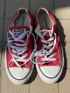CONVERSE ALL STAR レッドスニーカー
