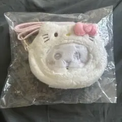 ちいかわ サンリオコラボ ハローキティ ぬいぐるみショルダーバッグ　ポシェット