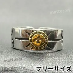 ヴィンテージリングシルバー メキシカン インディアンイーグル　鷹　ワシ