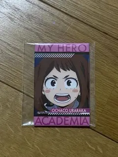 ヒロアカ 麗日お茶子の缶バッジ