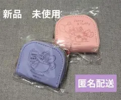トムとジェリー コインケース パープル ピンク