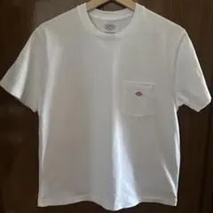 DANTON ポケット付き 半袖Tシャツ ホワイトのサムネイル
