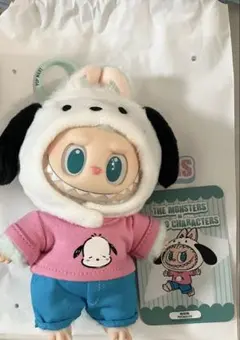 POPMART ラブブ×サンリオ　ポチャッコ　ぬいぐるみ　ポップマート　2
