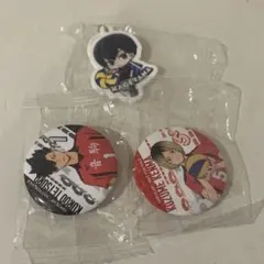 影山飛雄 めじるしチャーム 音駒 缶バッジ くら寿司