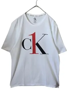 新品タグ付【Calvin Klein】CK ONE Tシャツ M相当 ホワイト
