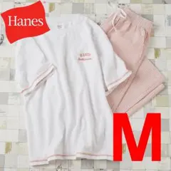 新品 M ★ Hanes ヘインズ レディース パジャマ 上下 セット オレンジのサムネイル