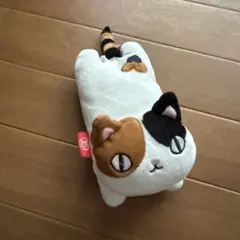 三毛猫 ぬいぐるみ型 パスケース