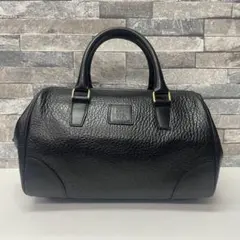 た*ー様 NINA RICCI ブラック　レザー　ハンドバッグ