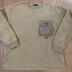 niko and... ベージュ ポケット付きフリース