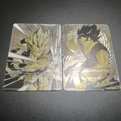 フュージョンワールド エナジーマーカー 2枚セット　ゴジータ　ベジット　パラレル