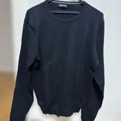 American Apparel ブラック 長袖 薄手セーター Sのサムネイル