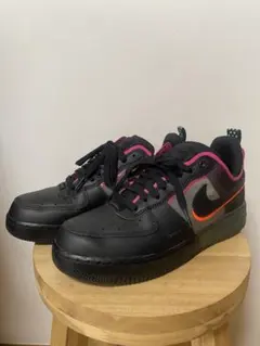 Nike Air Force 1 リアクト　ブラック/ビビットピンク/オレンジ