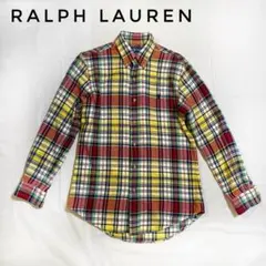 Ralph Lauren ラルフローレン　長袖　綿 100パーセント　チェック柄