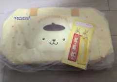 ポムポムプリン　サンリオ当たりくじ　キャリーオンバッグ　ペアキーホルダー