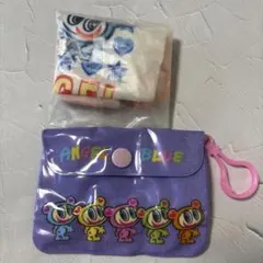 エンジェルブルー　ガチャガチャ　ポーチ　2個セット